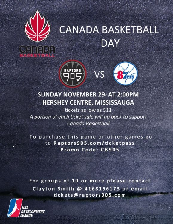 Canada Basketball Day With The 905